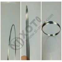 Nitinol flat wire for medical use